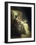 Dying Goethe, 1880-Angelo Morbelli-Framed Giclee Print