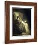 Dying Goethe, 1880-Angelo Morbelli-Framed Giclee Print