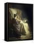 Dying Goethe, 1880-Angelo Morbelli-Framed Stretched Canvas