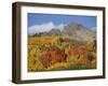 Dyke with Fall Colors, Grand Mesa-Uncompahgre-Gunnison National Forest, Colorado, Usa-James Hager-Framed Photographic Print