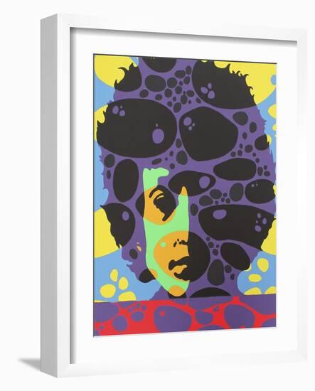 Dylan - Liquid Light, 1967-Larry Smart-Framed Giclee Print