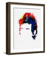 Dylan Watercolor-Lora Feldman-Framed Art Print