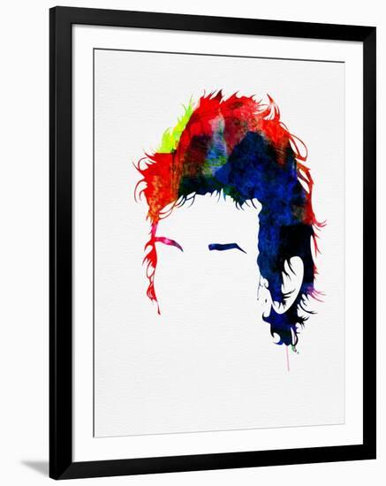 Dylan Watercolor-Lora Feldman-Framed Art Print