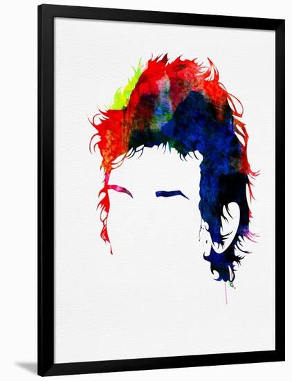 Dylan Watercolor-Lora Feldman-Framed Art Print