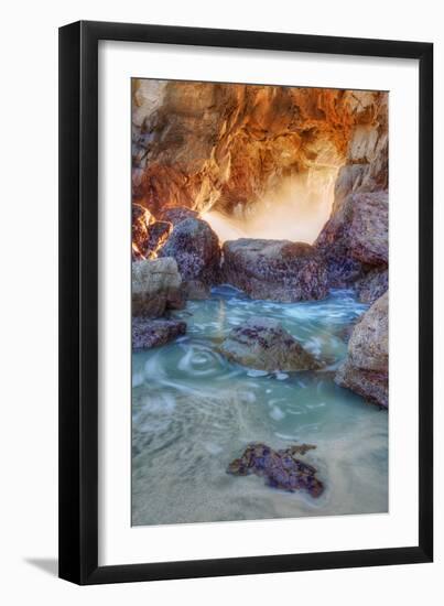 Dynamic Cove - Big Sur-Vincent James-Framed Photographic Print