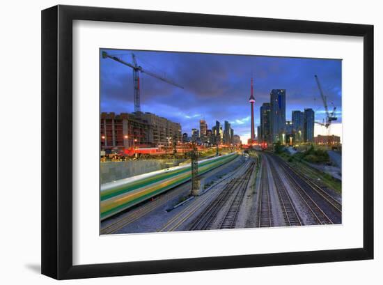 Dynamic Downtown Toronto-null-Framed Art Print