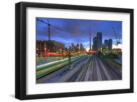 Dynamic Downtown Toronto-null-Framed Art Print