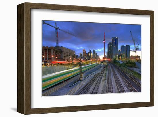 Dynamic Downtown Toronto-null-Framed Art Print