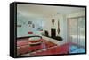 Dynamic Living Room-null-Framed Stretched Canvas