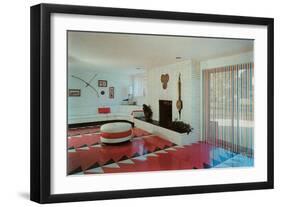 Dynamic Living Room-null-Framed Art Print