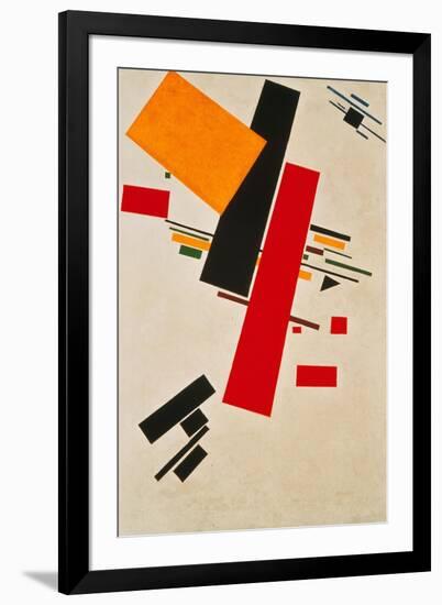 Dynamic Suprematism, 1916-Kasimir Malevich-Framed Giclee Print