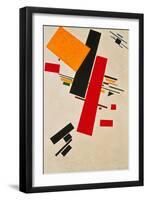 Dynamic Suprematism, 1916-Kasimir Malevich-Framed Giclee Print