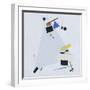 Dynamic Suprematism-Kasimir Malevich-Framed Giclee Print