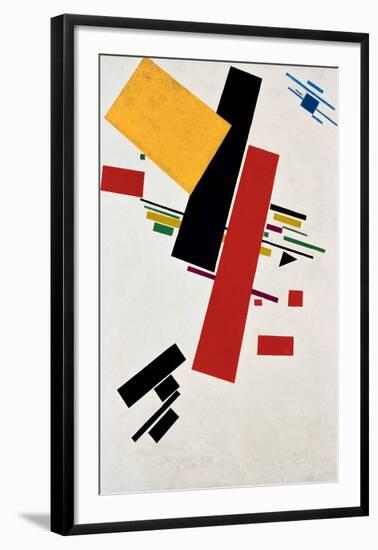 Dynamischer Suprematismus Nr. 57, c.1916-Kasimir Malevich-Framed Art Print