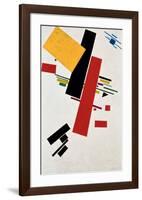 Dynamischer Suprematismus Nr. 57, c.1916-Kasimir Malevich-Framed Art Print