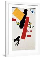 Dynamischer Suprematismus Nr. 57, c.1916-Kasimir Malevich-Framed Art Print