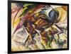 Dynamism of a Cyclist, 1913-Umberto Boccioni-Framed Giclee Print