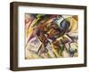 Dynamism of a Cyclist, 1913-Umberto Boccioni-Framed Giclee Print