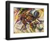 Dynamism of a Cyclist, 1913-Umberto Boccioni-Framed Giclee Print