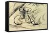 Dynamism of a Cyclist, 1913-Umberto Boccioni-Framed Stretched Canvas