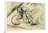 Dynamism of a Cyclist, 1913-Umberto Boccioni-Framed Giclee Print