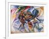 Dynamism of a Cyclist, 1913-Umberto Boccioni-Framed Giclee Print