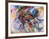 Dynamism of a Cyclist, 1913-Umberto Boccioni-Framed Giclee Print