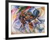 Dynamism of a Cyclist, 1913-Umberto Boccioni-Framed Giclee Print