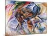 Dynamism of a Cyclist, 1913-Umberto Boccioni-Mounted Giclee Print