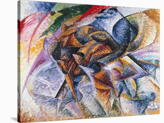 Dynamism of a Cyclist, 1913-Umberto Boccioni-Stretched Canvas