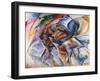 Dynamism of a Cyclist, 1913-Umberto Boccioni-Framed Giclee Print