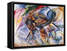 Dynamism of a Cyclist, 1913-Umberto Boccioni-Framed Stretched Canvas