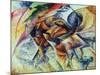 Dynamism of a Cyclist (Dinamismo Di Un Ciclista) 1913-Umberto Boccioni-Mounted Giclee Print