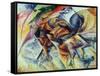 Dynamism of a Cyclist (Dinamismo Di Un Ciclista) 1913-Umberto Boccioni-Framed Stretched Canvas