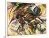 Dynamism of a Cyclist-Umberto Boccioni-Framed Art Print