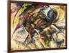 Dynamism of a Cyclist-Umberto Boccioni-Framed Art Print