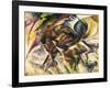 Dynamism of a Cyclist-Umberto Boccioni-Framed Art Print