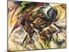 Dynamism of a Cyclist-Umberto Boccioni-Mounted Art Print