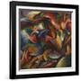 Dynamism of a Human Body (Dinamismo Di Un Corpo Umano)-Umberto Boccioni-Framed Giclee Print