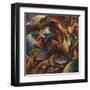 Dynamism of a Human Body (Dinamismo Di Un Corpo Umano)-Umberto Boccioni-Framed Giclee Print