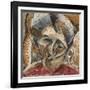 Dynamism of a Woman's Head or Head of a Woman or Decomposition of a Woman's Head-Umberto Boccioni-Framed Giclee Print