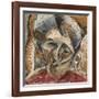 Dynamism of a Woman's Head or Head of a Woman or Decomposition of a Woman's Head-Umberto Boccioni-Framed Giclee Print