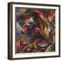 Dynamism of Human Body-Umberto Boccioni-Framed Giclee Print