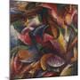 Dynamism of Human Body-Umberto Boccioni-Mounted Giclee Print