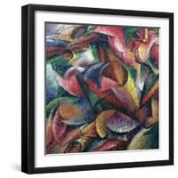 Dynamism of the Body, 1913-Umberto Boccioni-Framed Giclee Print