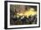 Dynamite Bomb Exploding Among Police Ranks during the Haymarket Square Riot in Chicago, c.1886-null-Framed Giclee Print