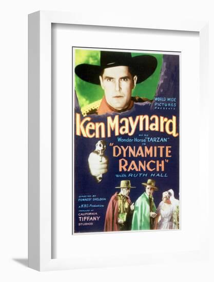 Dynamite Ranch - Movie Poster Reproduction-null-Framed Photo