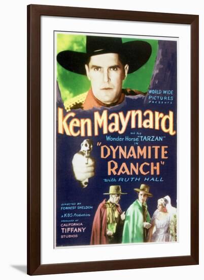 Dynamite Ranch - Movie Poster Reproduction-null-Framed Photo