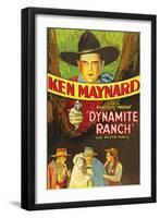 Dynamite Ranch-null-Framed Art Print