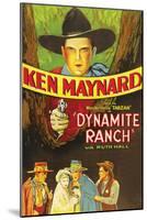 Dynamite Ranch-null-Mounted Art Print